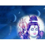 Painting of Lord Shiva in Universe